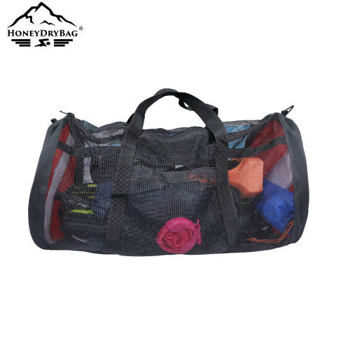 Snorkeling Beach Gear Equipment OEM Accepted Lightweight Foldable Mesh Duffel Bag