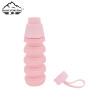 Silicone Leakproof Portable Sport Collapsible Water Bottle Camping Hiking Travel
