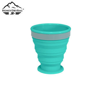 Portable Silicone Collapsible Travel Coffee Mug Foldable Water Cup Reusable Camping Bottle