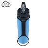 Lightweight Foldable Outdoor Portable Sports Water Bottle Minimalist Collapsible Silicone Design
