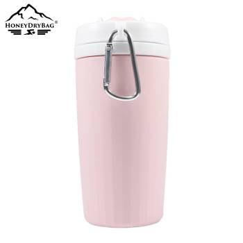 Popular Eco Friendly Silicone Water Bottle Foldable Collapsible Reusable Outdoor Design