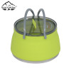 Popular Eco Friendly Silicone Water Bottle Foldable Collapsible Reusable Outdoor Design