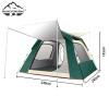 Custom Large One Room One Living Room Family Automatic Tent Foldable Waterproof Outdoor Camping Tent