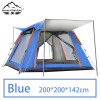 Custom Large One Room One Living Room Family Automatic Tent Foldable Waterproof Outdoor Camping Tent