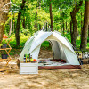Ultralight Backpacking Tent for Solo Hikers with Full Coverage Rainproof Canopy for Hiking