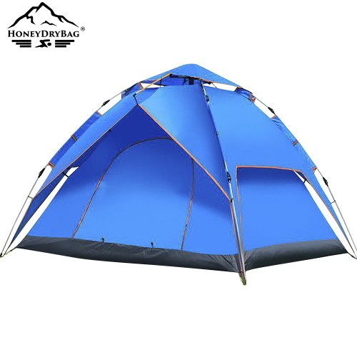 Ultralight Backpacking Tent for Solo Hikers with Full Coverage Rainproof Canopy for Hiking