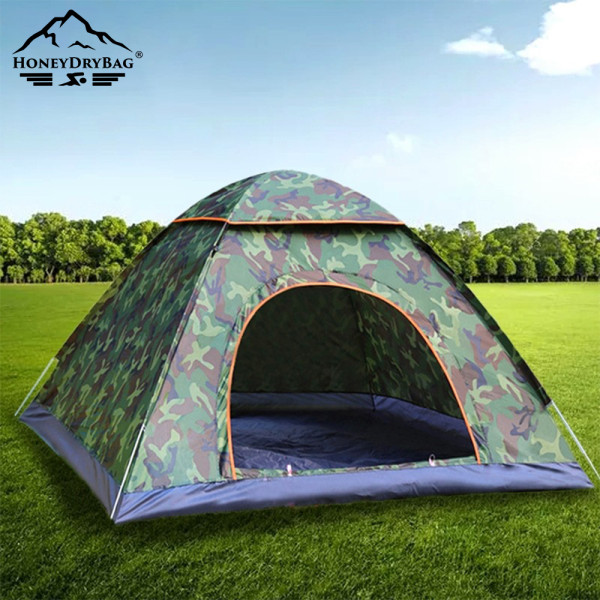 Heavy Duty Waterproof Family Tent for Nature Hiking and Outdoor Camping with Enhanced Durability