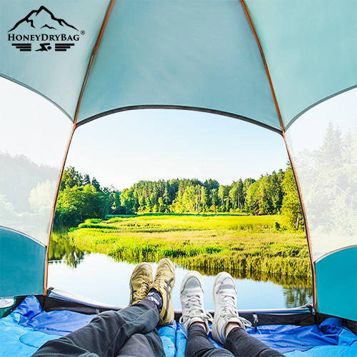 Ultralight Oxford Tent Waterproof Design Camping Family Folding for Outdoor Activities