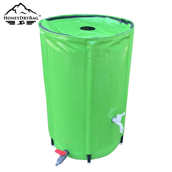 Garden Rainwater Collector Barrel Collapsible Storage Water Catcher Tank for Outdoor Use