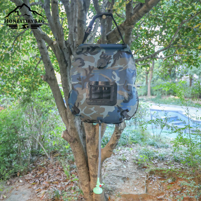 Hot Selling Outdoor Camping Bath Water Bag Portable Shower System with Durable PVC Material Construction