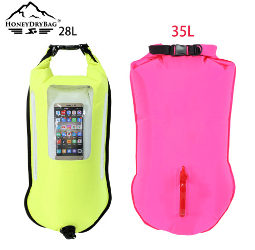 Factory Direct 20L 28L 35L Foldable Swimming Buoy Outdoor Open Water Rescue Buoy
