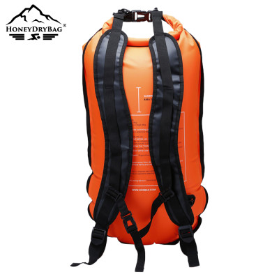 High Visibility PVC Inflatable Safety Flotation Swim Buoy Waterproof Design For Open Water Swimmers Equipment