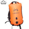 High Visibility PVC Inflatable Safety Flotation Swim Buoy Waterproof Design For Open Water Swimmers Equipment