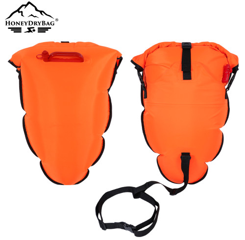 PVC Open Water Inflatable Swimming Buoy For Safe Training And Racing