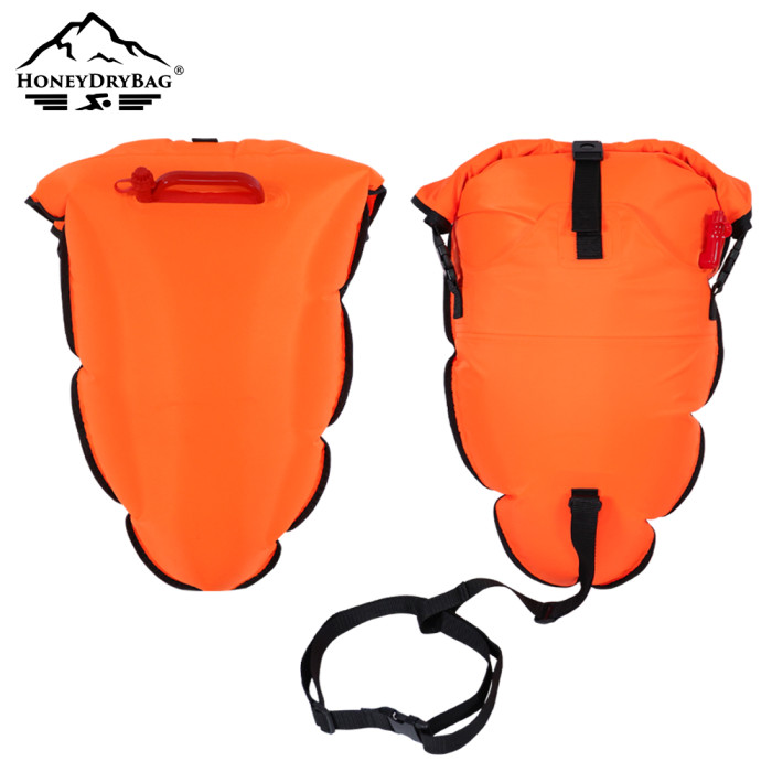 PVC Open Water Inflatable Swimming Buoy For Safe Training And Racing