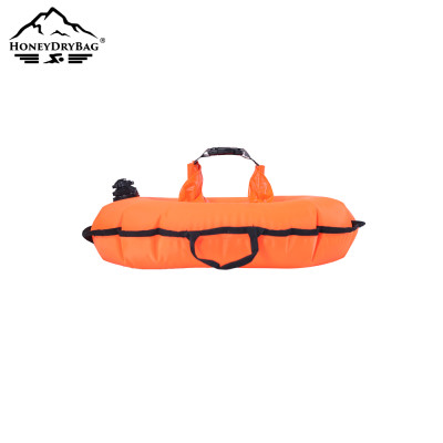 Eco PVC Material Donut Swim Buoy for Open Water Swimming with Dry Bag
