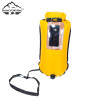 High-Visibility Nylon Open Water Swim Buoy with Transparent Phone Window