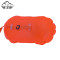 Rounded Rectangle PVC Swim Buoy Portable Flotation & Dry Storage for Open Water Swimming