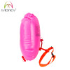 Multi Functional Swim Buoy With Touchscreen Window And Storage Compartment For Open Water Swimming Safety