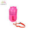 Multi Functional Swim Buoy With Touchscreen Window And Storage Compartment For Open Water Swimming Safety