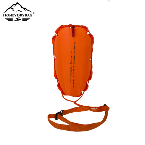 Swim Buoy For Open Water Swim Safety Float Waterproof Dry Bag For Swimmers Swimming Pull Buoy Training