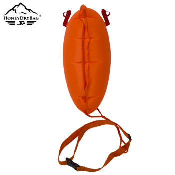 Swim Buoy For Open Water Swim Safety Float Waterproof Dry Bag For Swimmers Swimming Pull Buoy Training