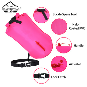 Factory Direct 20L 28L 35L Foldable Swimming Buoy Outdoor Open Water Rescue Buoy