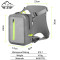 Customisable Unisex 840D Double-Sided TPU-Laminated Backpack Waterproof Zipper Closure Design