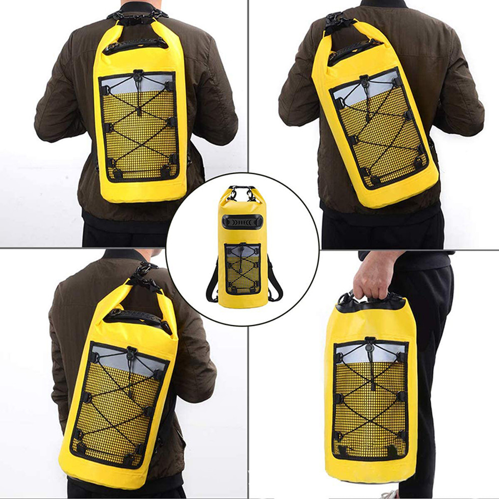 waterproof roll top backpack