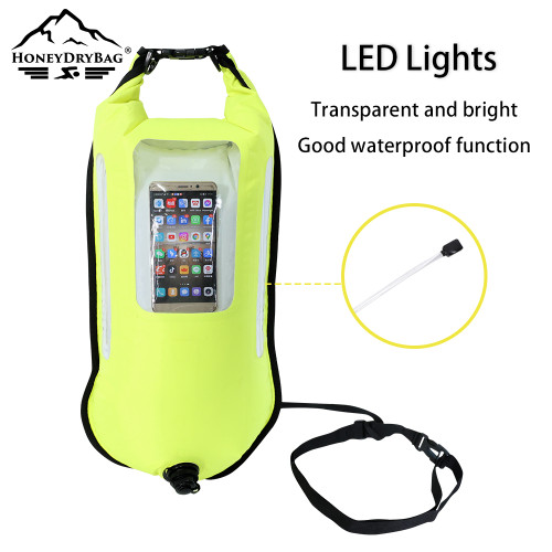 Hot Sale Ultralight Inflatable Swimming Safety Buoy for Open Water Lake River Swimming