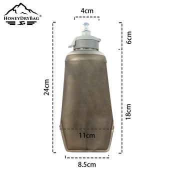 Collapsible Tactical 150ml & 1000ml Hydration Water Bladder Flash Task Bag Outdoor Accessory For Running