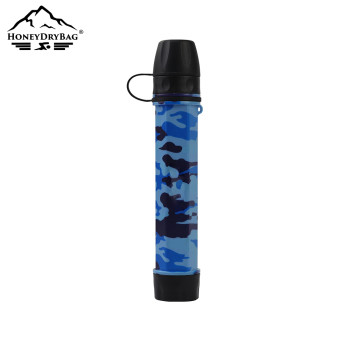 Portable Water Filter Straw | Survival Emergency Purifier for Camping, Hiking, Climbing | Exroad Manual Water Purification System