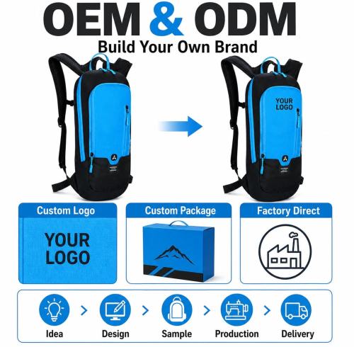 Multisport Hydration Backpack | 1L 3L 5L | Hands-Free for Running, Cycling & Hiking with Secure Zippered Storage
