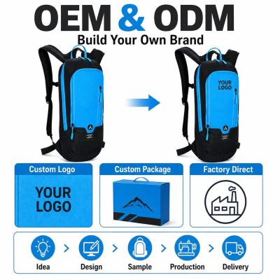 Multisport Hydration Backpack | 1L 3L 5L | Hands-Free for Running, Cycling & Hiking with Secure Zippered Storage