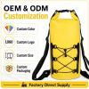 Custom Waterproof Dry Bag 5L-60L for Swimming Kayaking HoneyDryBag