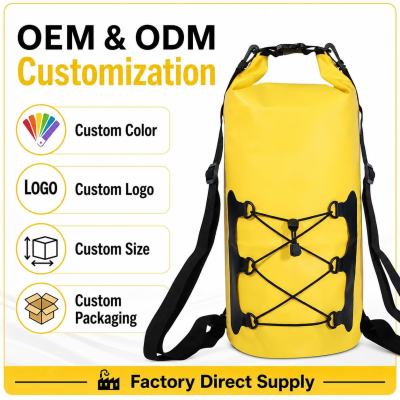 Custom Waterproof Dry Bag 5L-60L for Swimming Kayaking HoneyDryBag