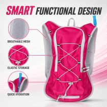 Lightweight Marathon Running Vest | Custom 1L 3L 5L Hydration Bladder Kit for Outdoor Sports