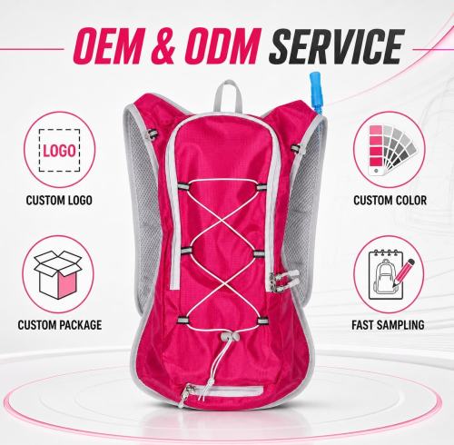 Lightweight Marathon Running Vest | Custom 1L 3L 5L Hydration Bladder Kit for Outdoor Sports