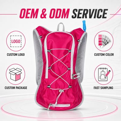 Lightweight Marathon Running Vest | Custom 1L 3L 5L Hydration Bladder Kit for Outdoor Sports