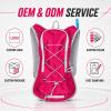 Lightweight Marathon Running Vest | Custom 1L 3L 5L Hydration Bladder Kit for Outdoor Sports