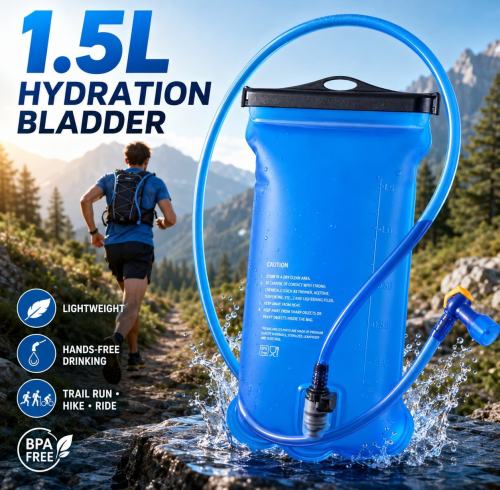 Eco-friendly Drinking Water Hydration Water Bladder TPU water bladder bag