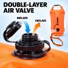 High Visibility Open Water Swim Buoy 28L, Tow Float with Dry Bag
