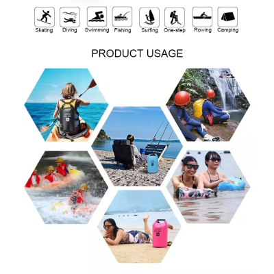 2L 5L 10L 15L 20L PVC Dry Bags Custom Logo Waterproof Dry Bags Marine Series Waterproof Dry Bags