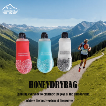 150ml 250ml 500ml BPA-Free TPU Hydration Sport Water Bottle Collapsible and Foldable Soft Flask