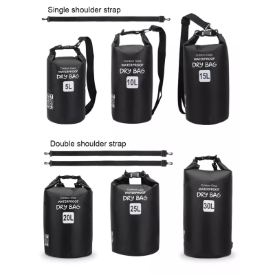 Free Sample Ocean Pack Wholesale 2L 5L 10L 20L 30L PVC Sports Waterproof Dry Bags Waterproof Backpack