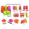 High Visibility PVC Inflatable Safety Flotation Swim Buoy Waterproof Design For Open Water Swimmers Equipment