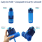 BPA-free food-grade silicone collapsible water bottle, reusable, factory direct supply.