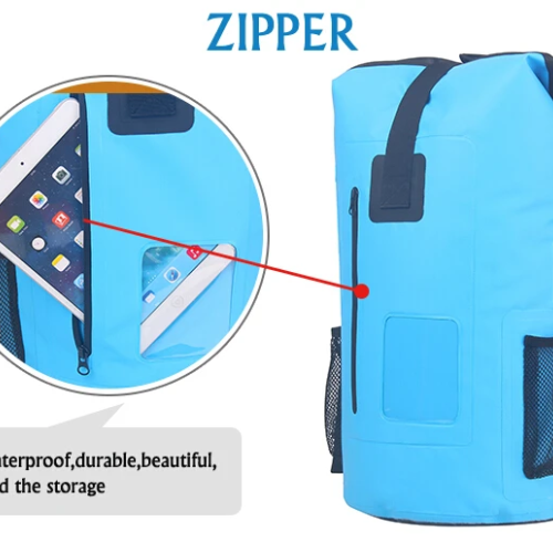 Ultra-Compact Waterproof Backpack | 840D Foldable Gear for Sailing, Rafting, Hiking & Travel