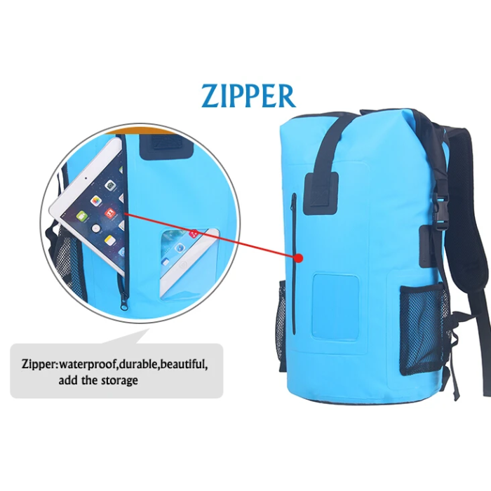 Ultra-Compact Waterproof Backpack | 840D Foldable Gear for Sailing, Rafting, Hiking & Travel