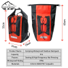 Ultra-Compact Waterproof Backpack | 840D Foldable Gear for Sailing, Rafting, Hiking & Travel